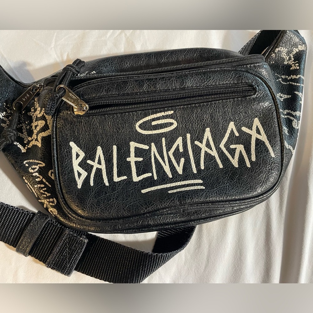 Balenciaga Graffiti Belt bag